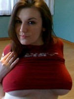 Teenage slut Kayla is on the naughty list this year