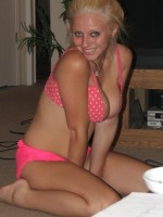 Girls partying in their bra and panties