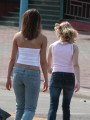 Candid pictures of girls in tight jeans on the street