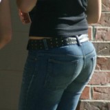 Candid pictures of hot girls in tight jeans