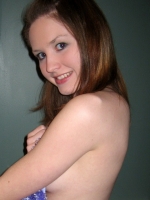 Tiny cock tease Shelby teases with her perky tits and tight little round ass as she strips naked